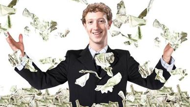 مؤسس «فيسبوك» ربح بدقائق 4 مليارات و850 مليون دولار