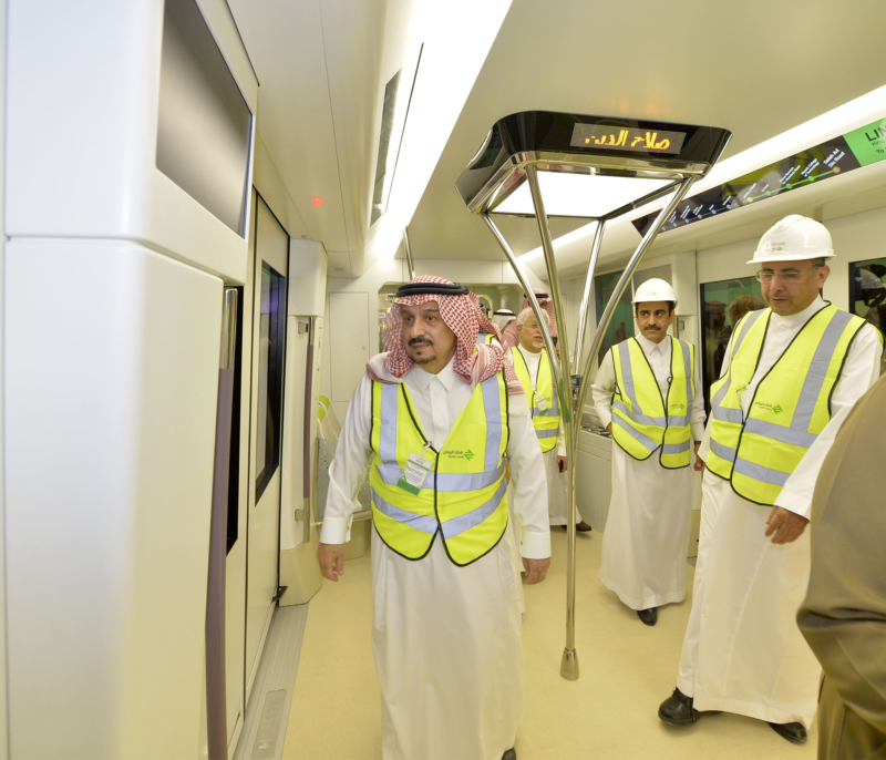 فيصل بن بندر يعلن اكتمال 36 % من قطار الرياض والإنتهاء بعد عامين ‫(168140766)‬ ‫‬
