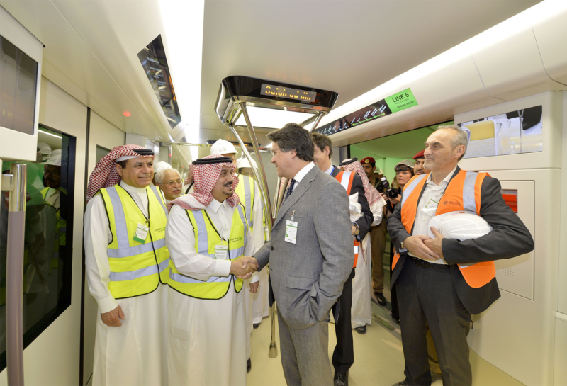 فيصل بن بندر يعلن اكتمال 36 % من قطار الرياض والإنتهاء بعد عامين ‫(168140767)‬ ‫‬