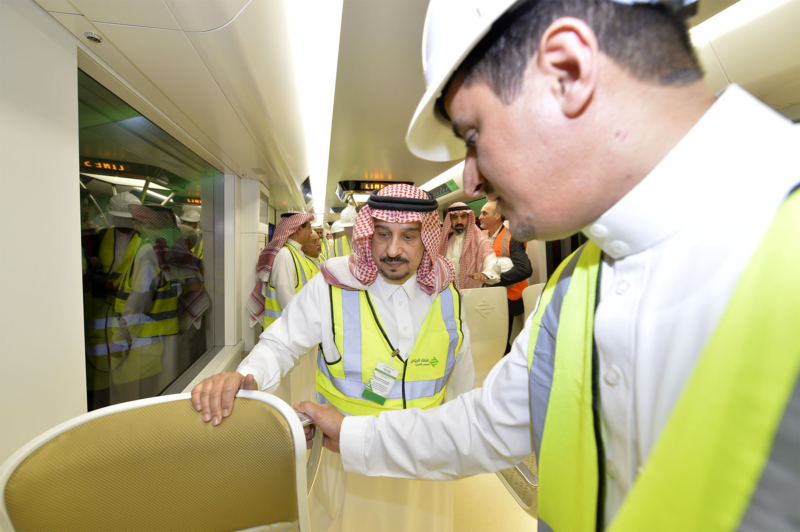 فيصل بن بندر يعلن اكتمال 36 % من قطار الرياض والإنتهاء بعد عامين ‫(168140768)‬ ‫‬