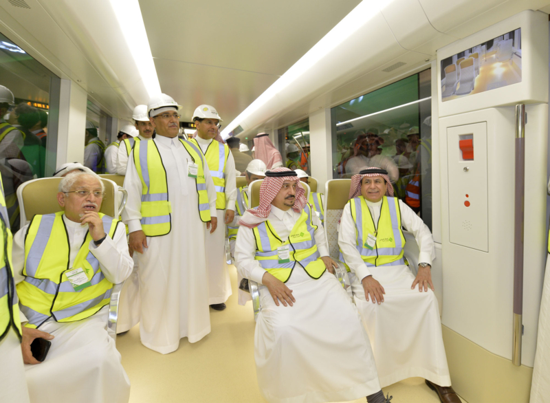 فيصل بن بندر يعلن اكتمال 36 % من قطار الرياض والإنتهاء بعد عامين ‫(168140771)‬ ‫‬