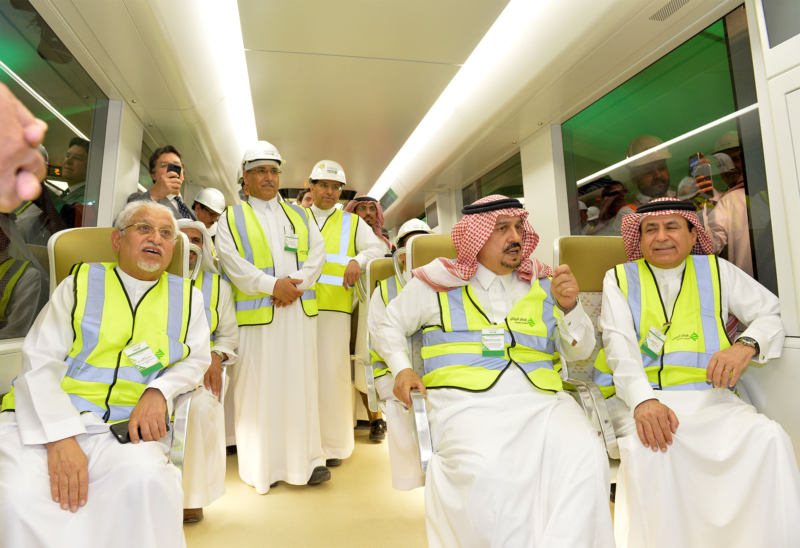 فيصل بن بندر يعلن اكتمال 36 % من قطار الرياض والإنتهاء بعد عامين ‫(168140797)‬ ‫‬