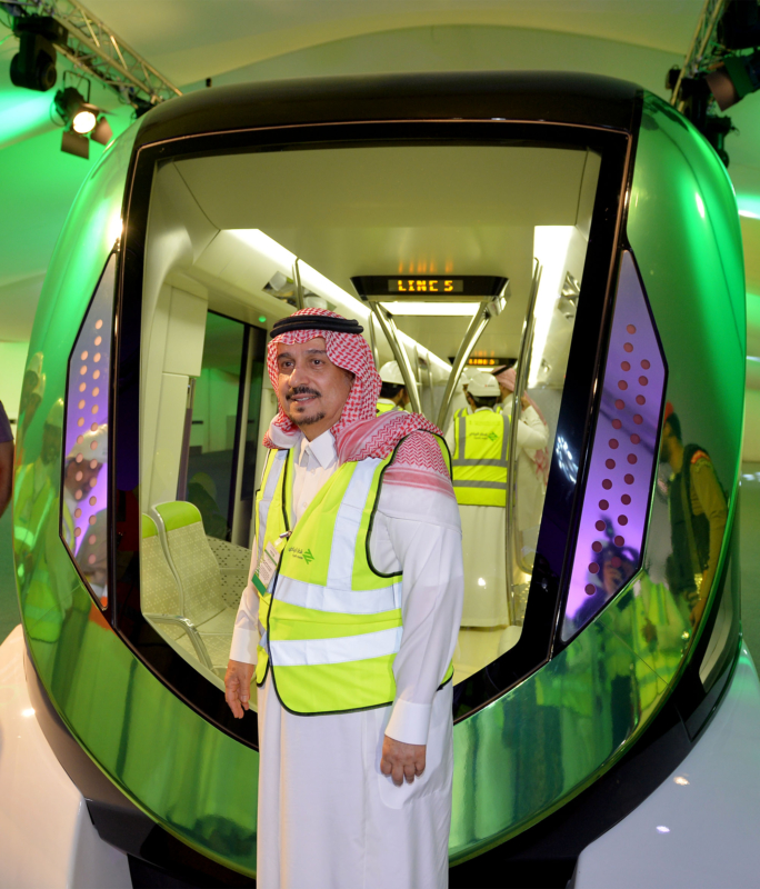 فيصل بن بندر يعلن اكتمال 36 % من قطار الرياض والإنتهاء بعد عامين ‫(168140799)‬ ‫‬