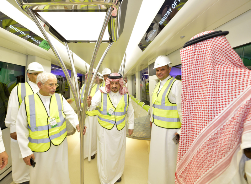 فيصل بن بندر يعلن اكتمال 36 % من قطار الرياض والإنتهاء بعد عامين ‫(168140807)‬ ‫‬