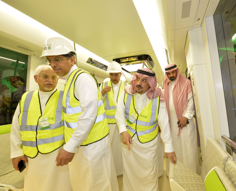 فيصل بن بندر يعلن اكتمال 36 % من قطار الرياض والإنتهاء بعد عامين ‫(168140808)‬ ‫‬