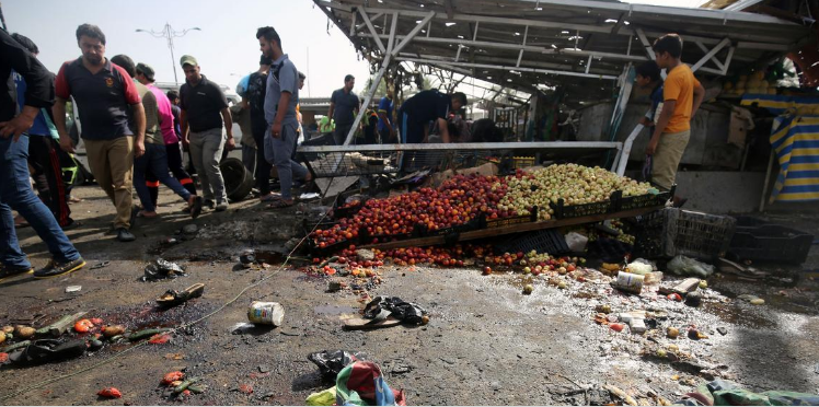 قتلى ومصابون بهجوم على سوق عراقية