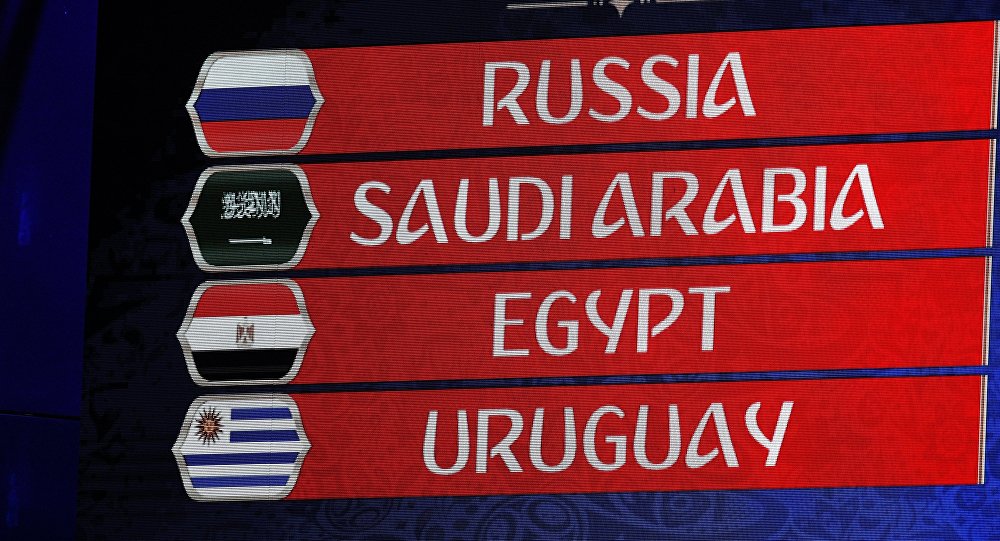 فضيحة دولية تهدد مباراة السعودية ومصر في مونديال روسيا