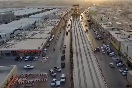 موجز لسير العمل بمشروع قطار الرياض