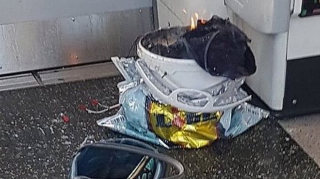 قنبلة مترو لندن أخفيت في دلو داخل حقيبة تسوق