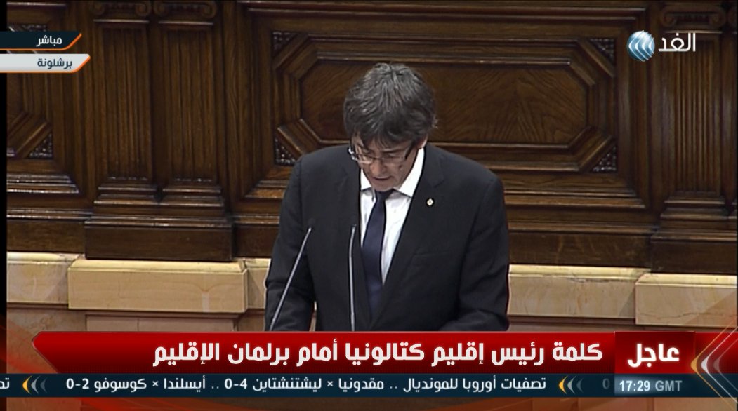 كتالونيا تعلن الانفصال رسميًا عن إسبانيا من جانب واحد