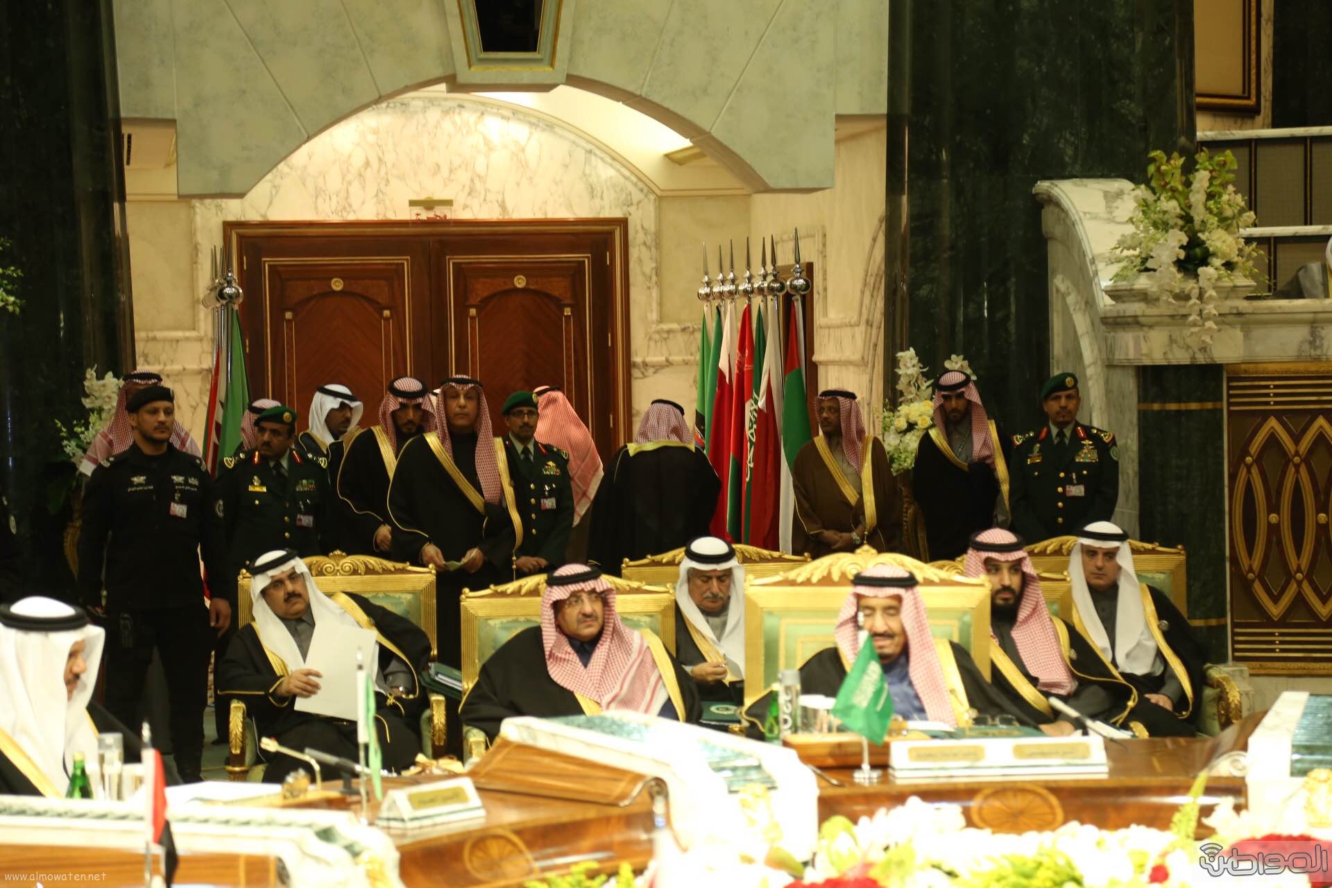‫الملك سلمان في القمة الخليجية : مواطنونا يتطلعون إلى إنجازات أكثر‬