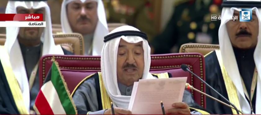 #عاجل.. أمير الكويت يشيد بخطوات الملك سلمان لتطوير مجلس التعاون
