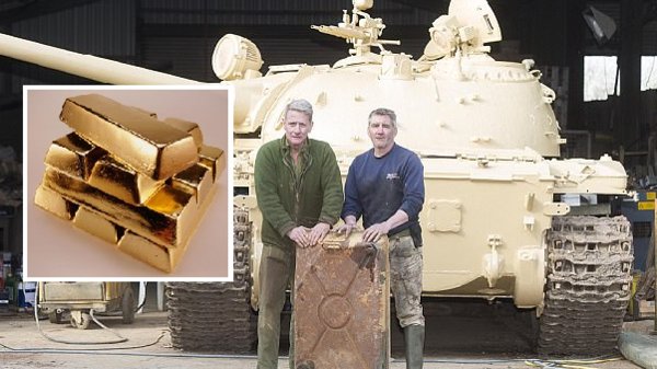 بريطاني يشترى دبابة عراقية خردة ويفاجأ بكنز من الذهب بداخلها