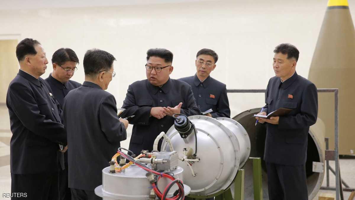 تدمير جزء من موقع إطلاق القنبلة الهيدروجينية الكورية