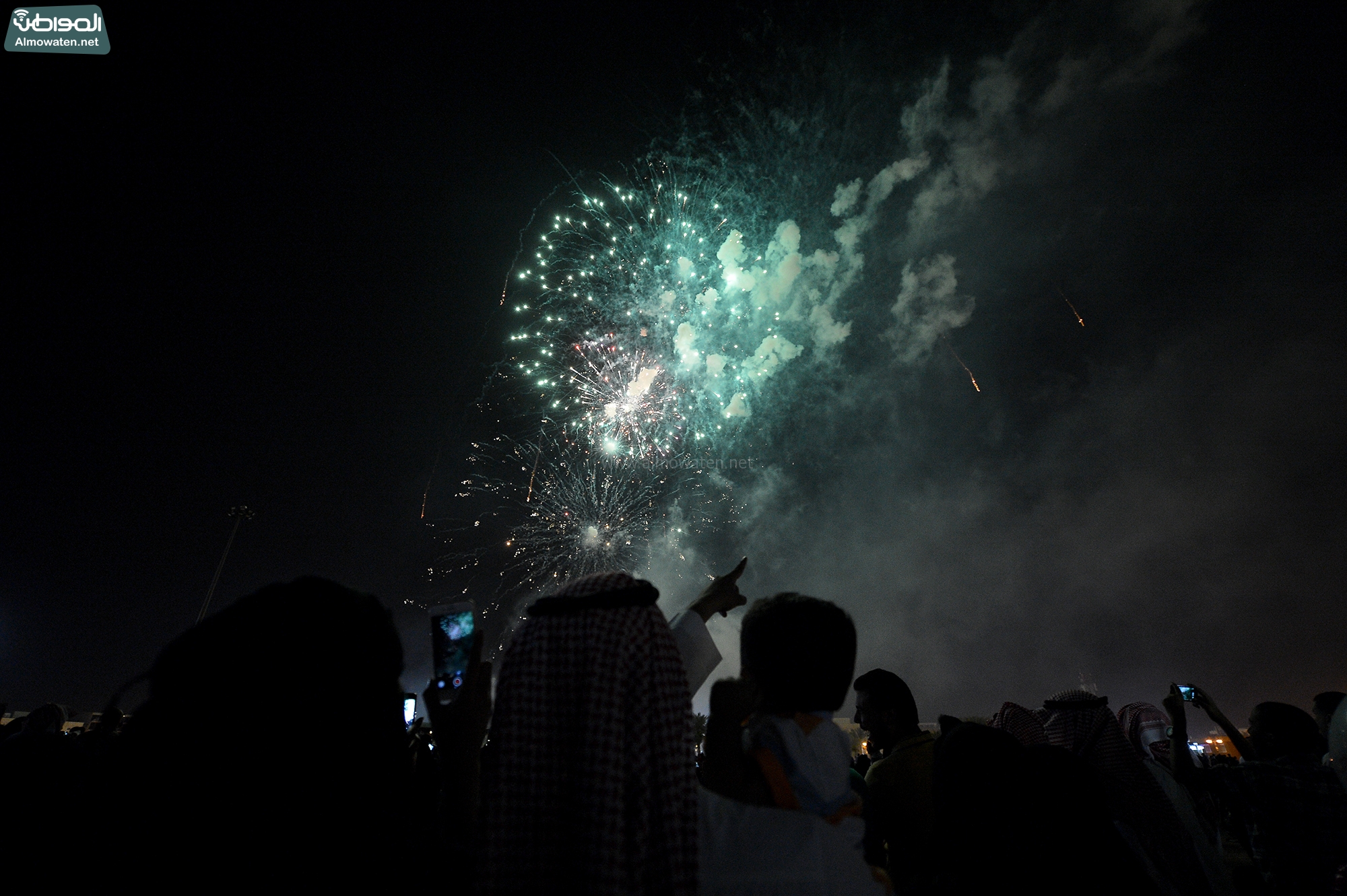 بالصور.. الألعاب النارية تُزين سماء العاصمة في احتفالات العيد