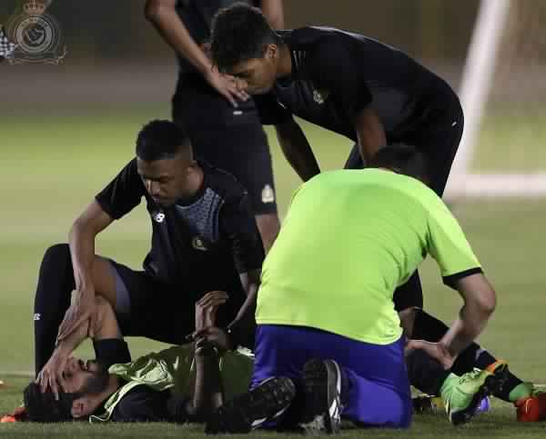 الرباط الصليبي يُداهم لاعب النصر