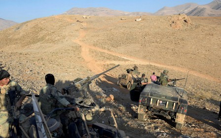 بالفيديو.. الجيش اللبناني يطلق عملية فجر الجرود ضد داعش