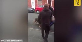 شاهد.. لص يعض كلبًا بوليسيًا للهرب من الشرطة!