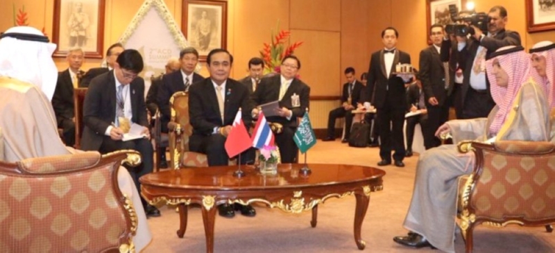 لقاء ثلاثي بين الجبير ورئيسي وزراء البحرين وتايلاند