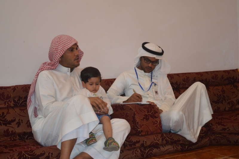 لقاء ذوي الشهيد علي بن عبدالخالق عالي محمد الرزقي القرني (4)