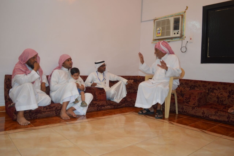 لقاء ذوي الشهيد علي بن عبدالخالق عالي محمد الرزقي القرني (5)