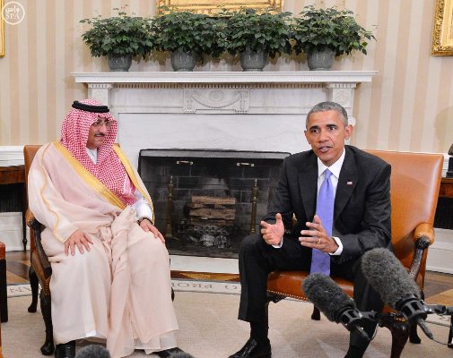 شاهد بالفيديو.. لقاء ولي العهد ومحمد بن سلمان مع “أوباما”