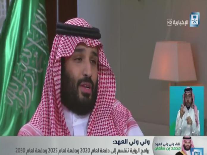 تطبيق استخدام لغة الإشارة بالتلفزيون السعودي.. الانطلاقة بلقاء محمد بن سلمان