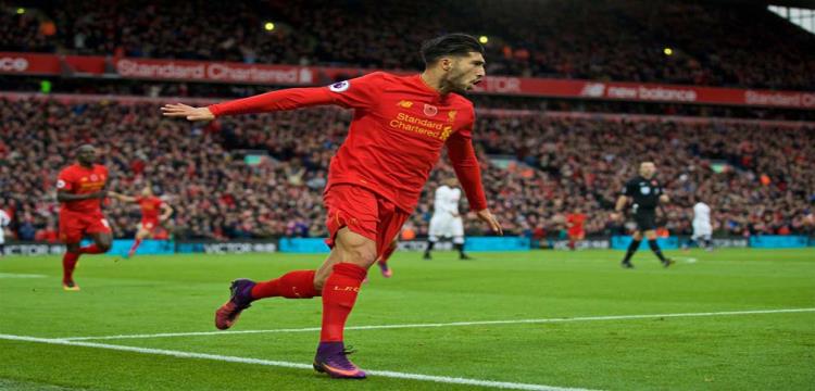 ليفربول ينفرد بصدارة جدول ترتيب الدوري الإنجليزي