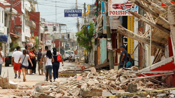 شاهد.. ماذا فعل الزلزال الأقوى منذ 8 عقود في المكسيك؟