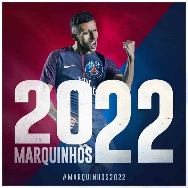 باريس سان جيرمان يحافظ على ماركينيوس حتى 2022