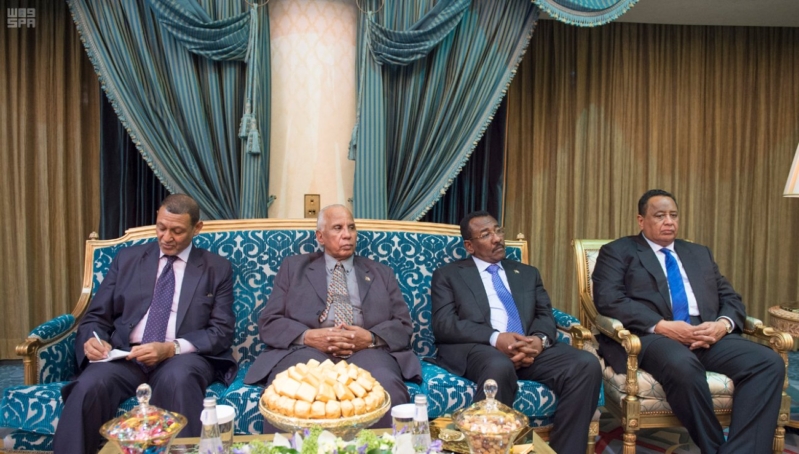 مباحثات الملك ورئيس السودان4