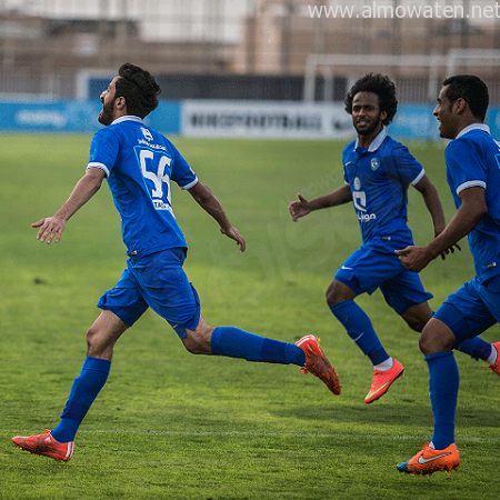 بالصور .. الهلال يجتاز الشعلة بثلاثية