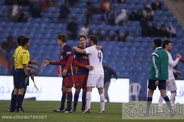 مباراة برشلونة و ريال مدريد استادالملك فهد -الرياض1