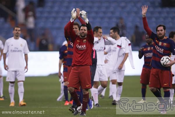 مباراة برشلونة و ريال مدريد استادالملك فهد -الرياض4