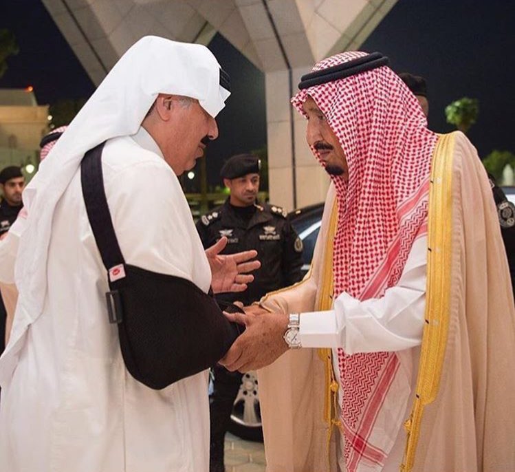 سعوديون تعليقًا على إصابة متعب بن عبدالله: يمناك تجبر الكسر وتكسر المعتدي