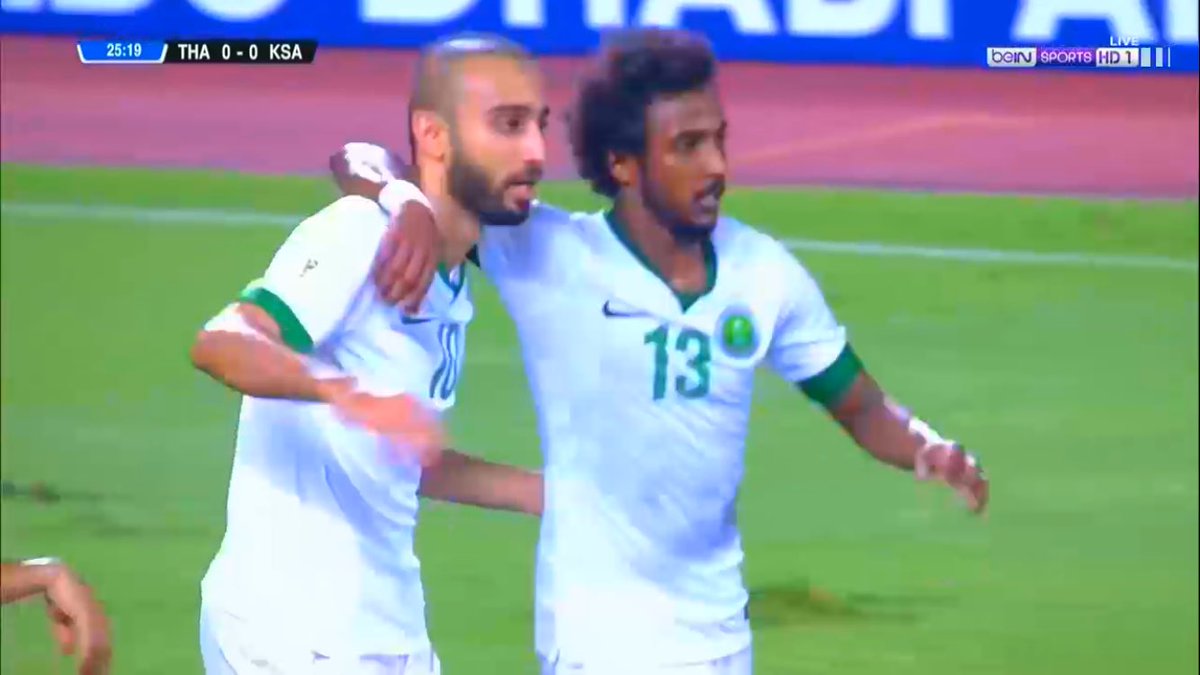 بالفيديو.. المنتخب السعودي يتقدم على تايلاند بالهدف الأول