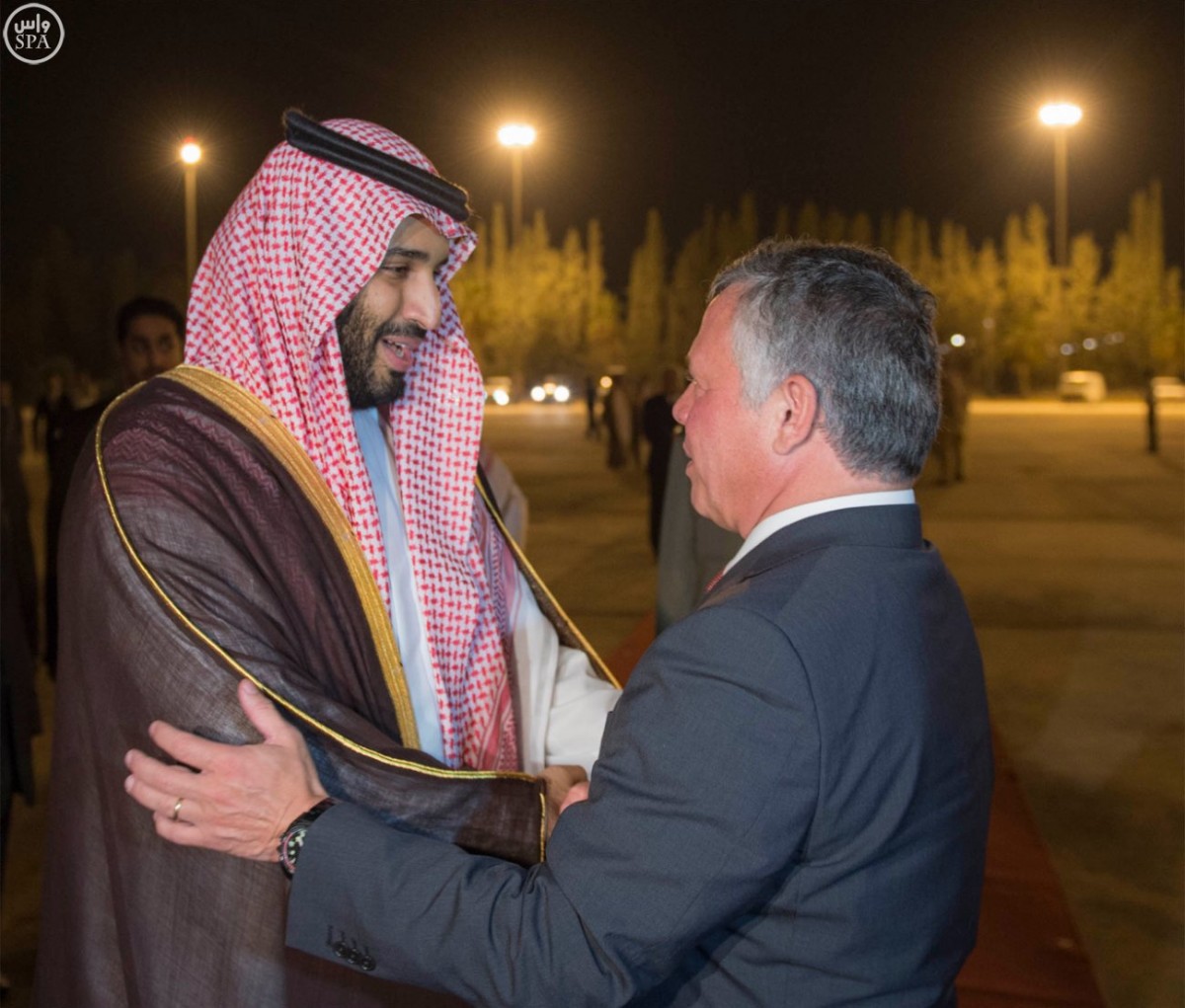 “محمد بن سلمان” يغادر الأردن بعد زيارة رسمية