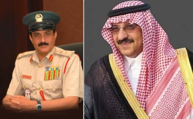 وزير الداخلية يقلد قائد شرطة دبي وسام الملك فيصل