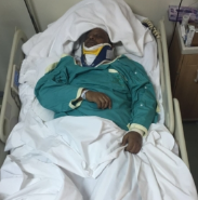 جعفري ينتظِر مُستشفى متخصّص لعلاجه بعد إصابته بكسور في العمود الفقري