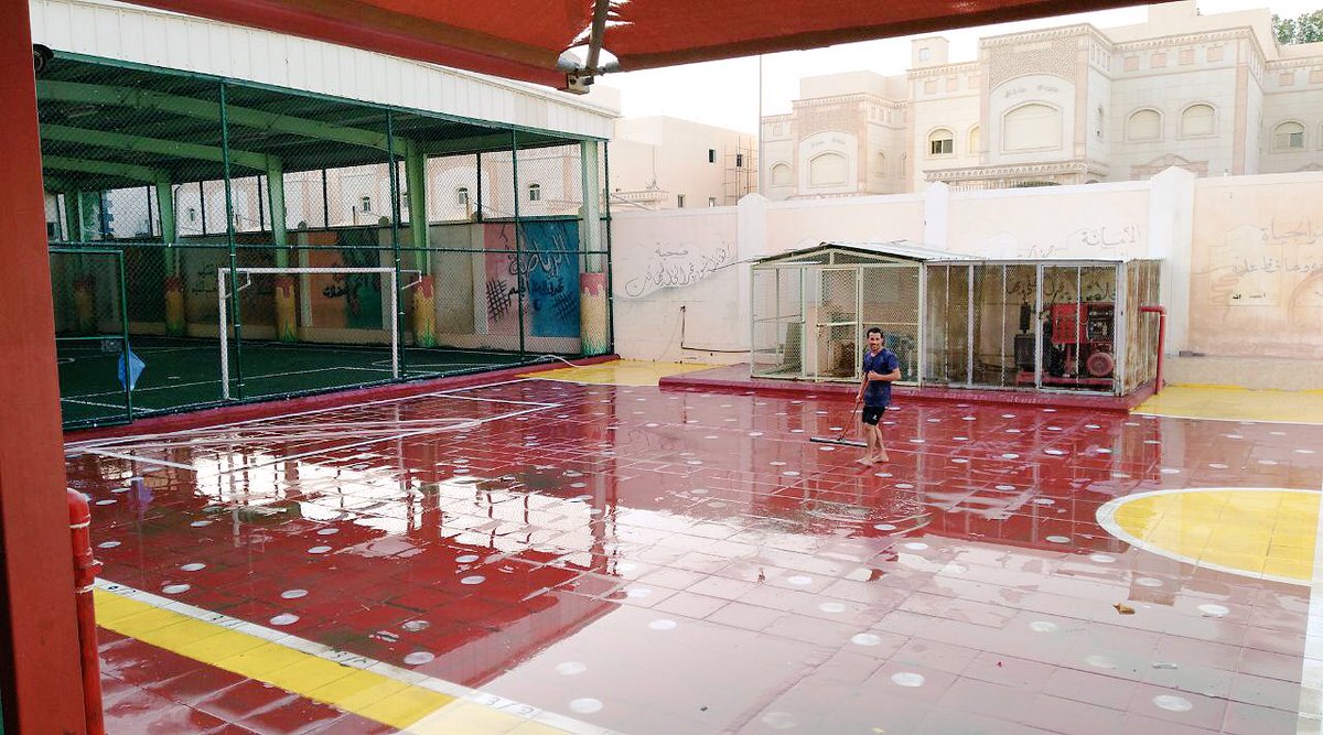 بالصور.. هكذا استعدت مدارس مكة لاستقبال الطلاب بعد التعقيم من الجرب