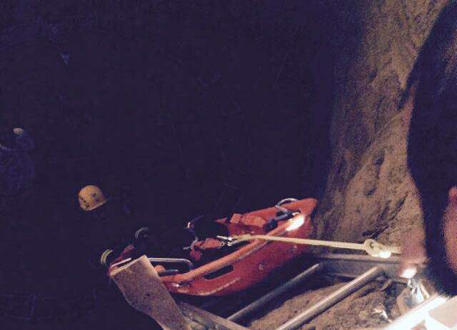 إنقاذ شاب من الموت داخل خزان تحت الإنشاء في #بيشة