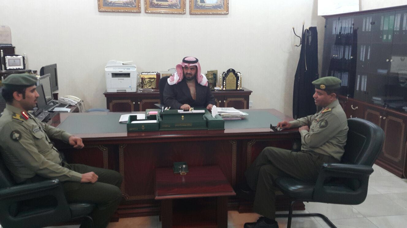 مدير جوازات عسير يتفقد ادارة جوازات ظهران الجنوب وشعبة سراة عبيده (5)