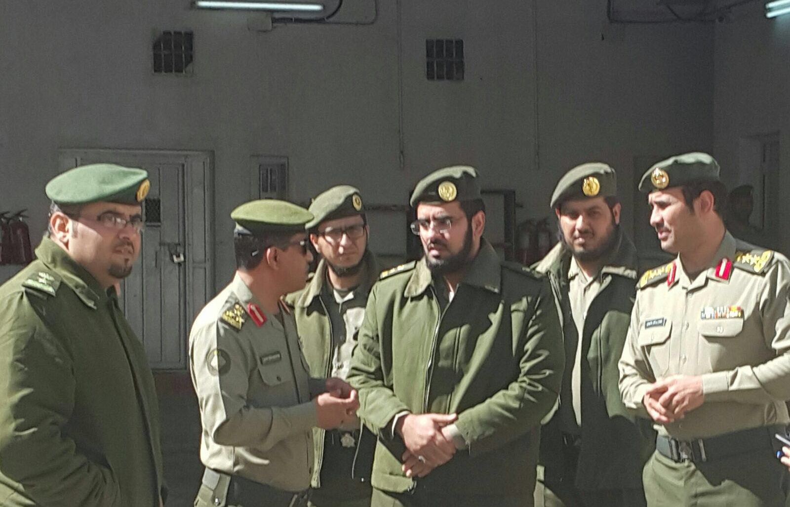 مدير جوازات عسير يتفقد ادارة جوازات ظهران الجنوب وشعبة سراة عبيده (6)