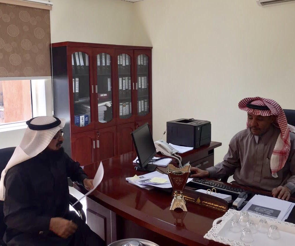 مدير عمل الرياض يوجه بسرعة انجاز الخدمات لمستفيدي الضمان1