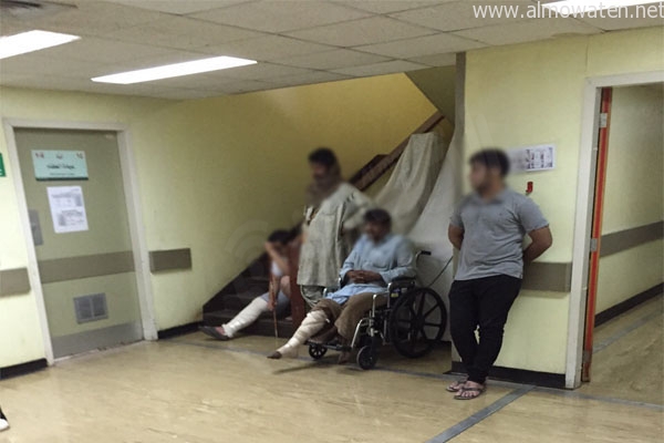 بالصور.. “المواطن” ترصد مآسي مراجعي عيادات مستشفى البكيرية