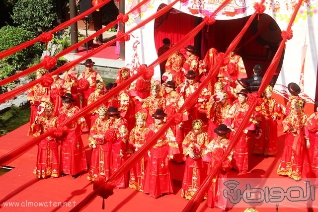 بالصور.. مراسم الزواج في #الصين .. عادات ثابتة وتقاليد من آلاف السنين