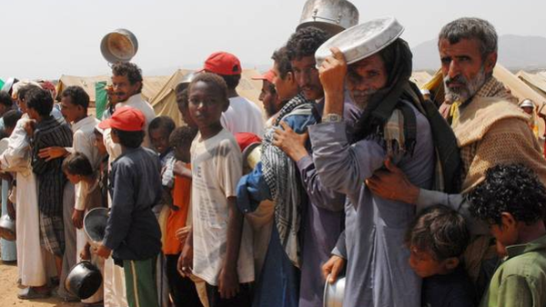دفعة ثانية من مساعدات سعودية إلى لاجئي اليمن