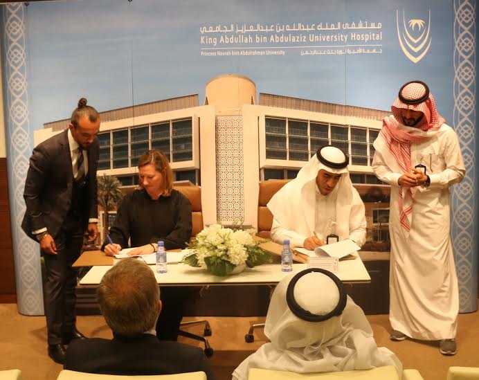 مستشفى الملك عبدالله الجامعي بـ #الرياض يؤسس شراكة مع هيوستن ميثوديست