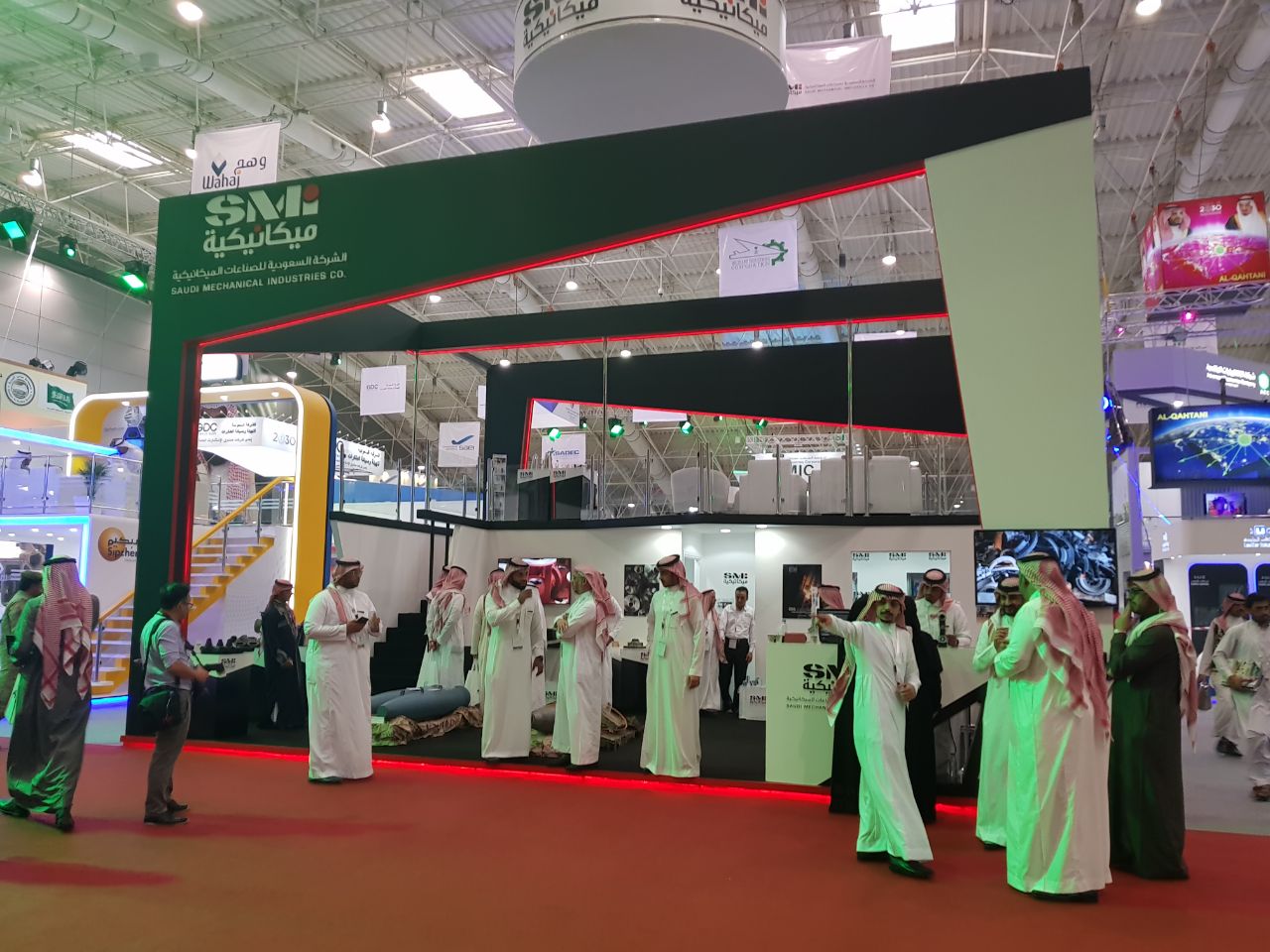 مشاركة الشركة السعودية للصناعات الميكانيكية في معرض أفد بنسخته الرابعة