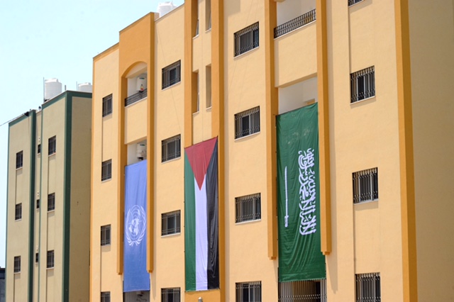 مشروع انشاء 104 وحدة سكنية بقطاع غزة